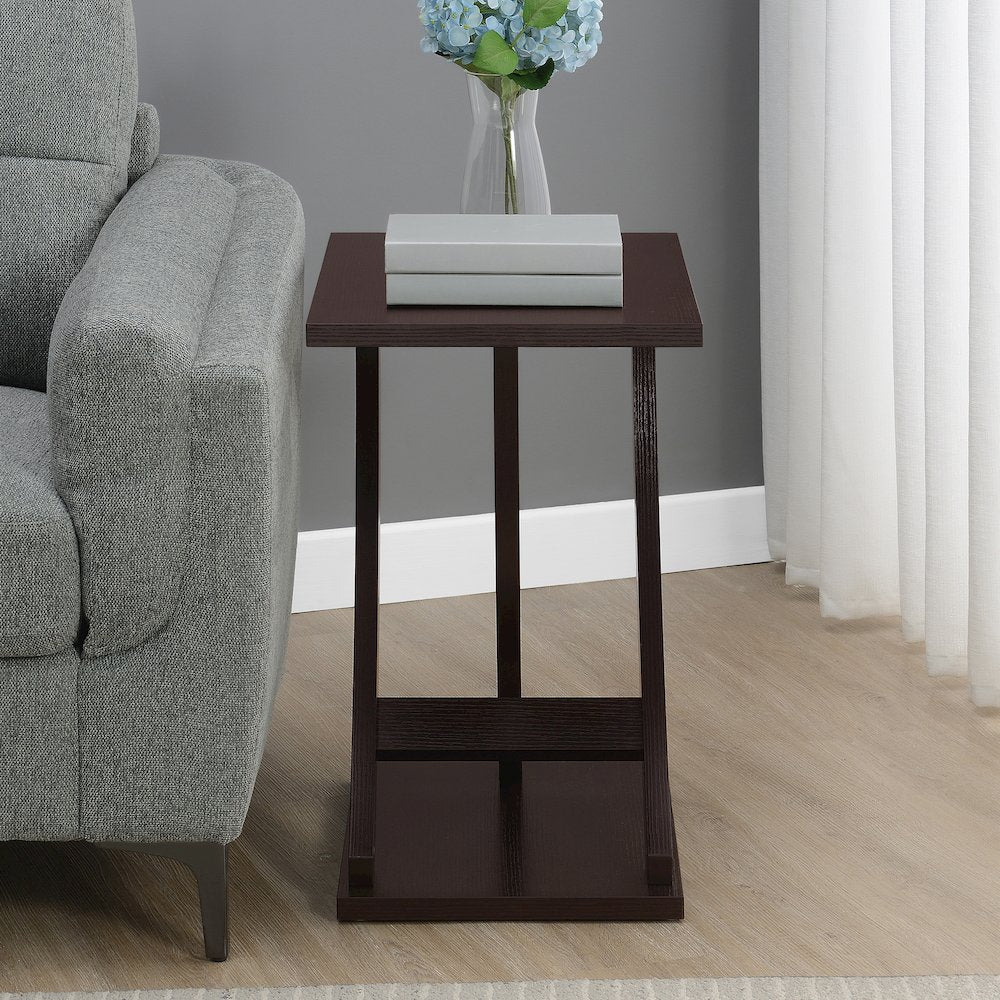 Newport Criss-Cross Chairside End Table