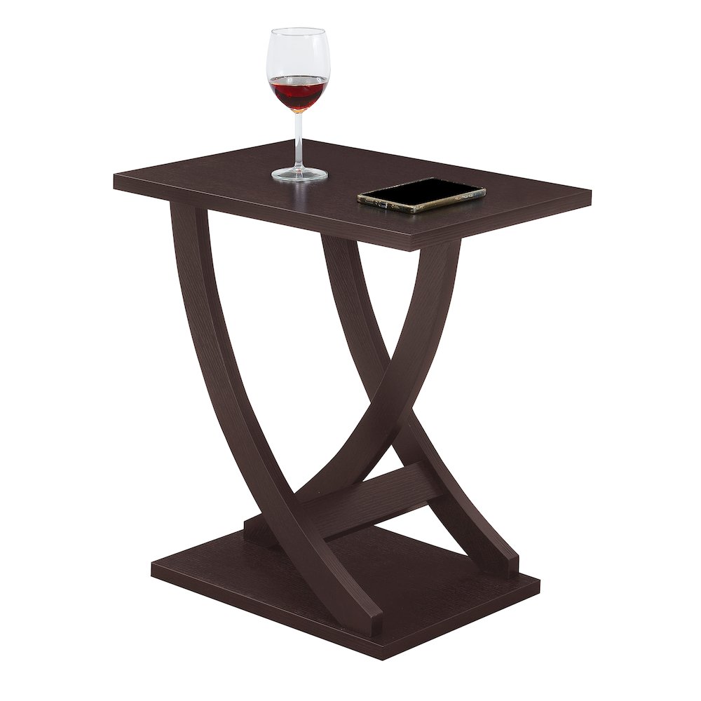 Newport Criss-Cross Chairside End Table