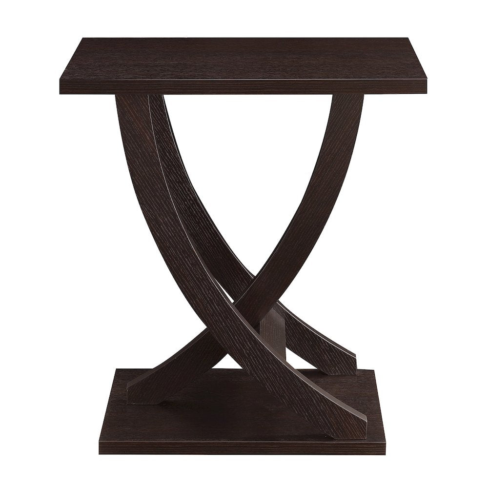 Newport Criss-Cross Chairside End Table