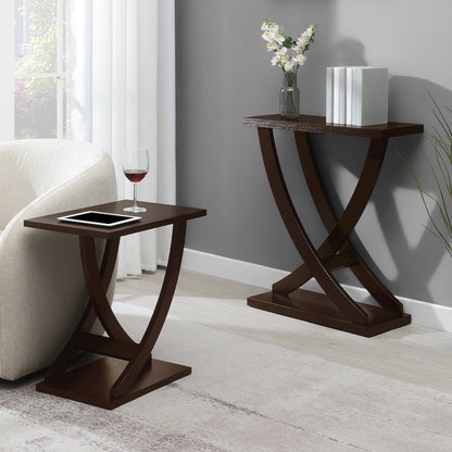 Newport Criss-Cross Console Table