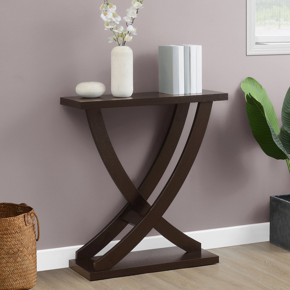 Newport Criss-Cross Console Table