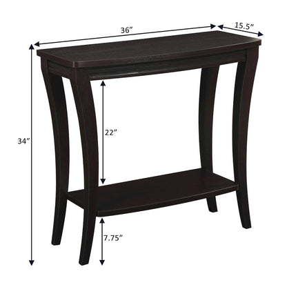 Newport Console Table with Shelf