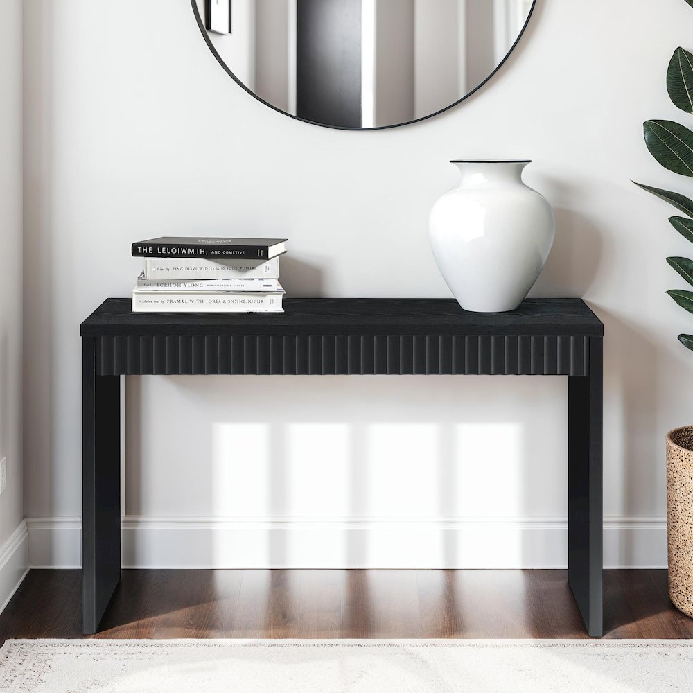 Northfield Carmel Fluted Entryway Hall Console Table/Desk