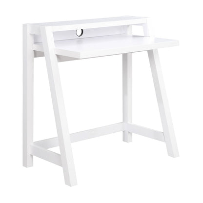 Newport Lilly 2 Tier Desk, White