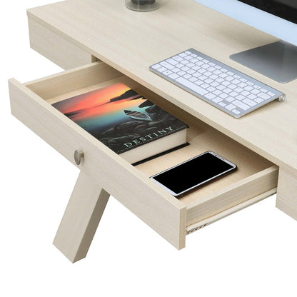 Newport 1 Drawer Desk, Ivory