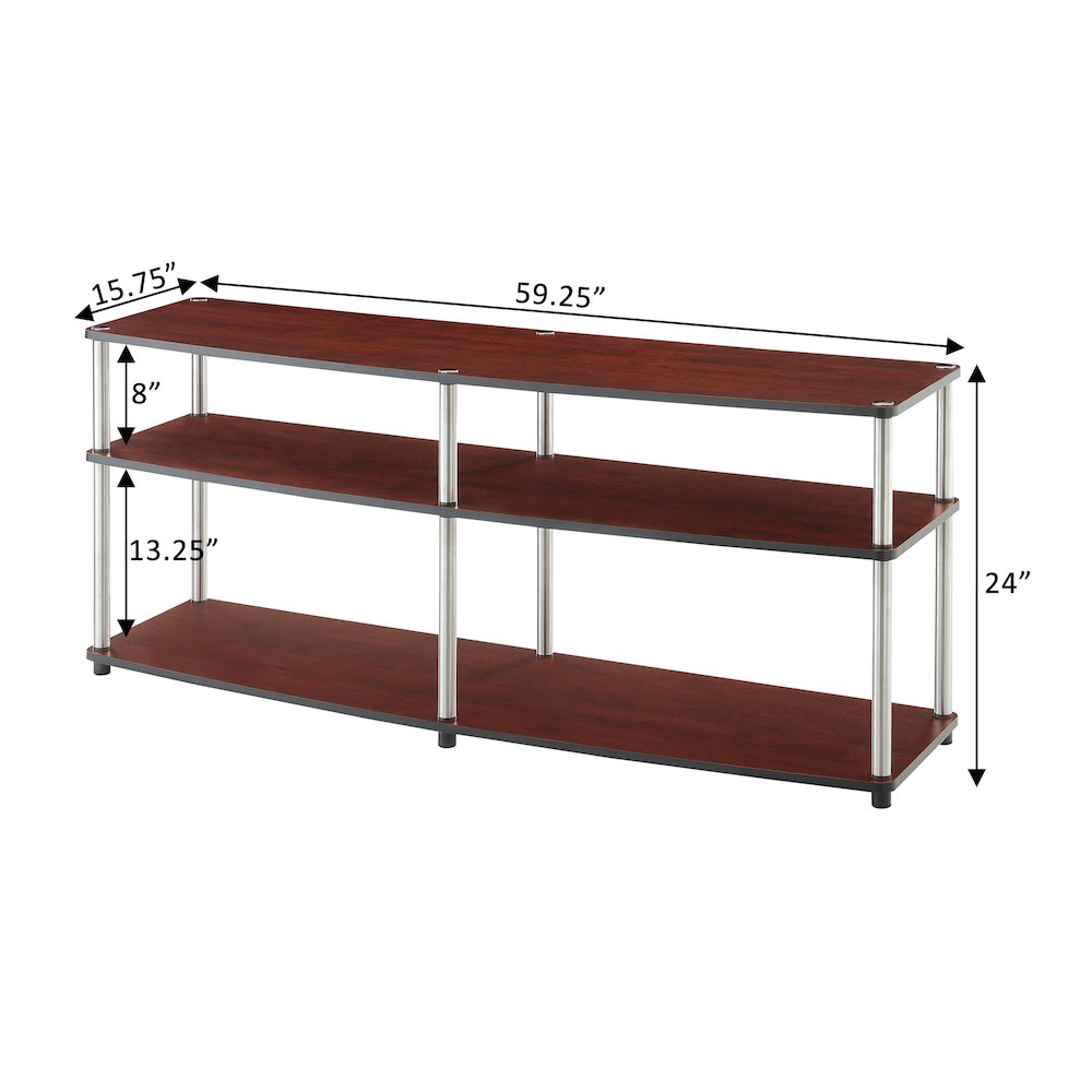 Designs2Go 3 Tier 60" TV Stand