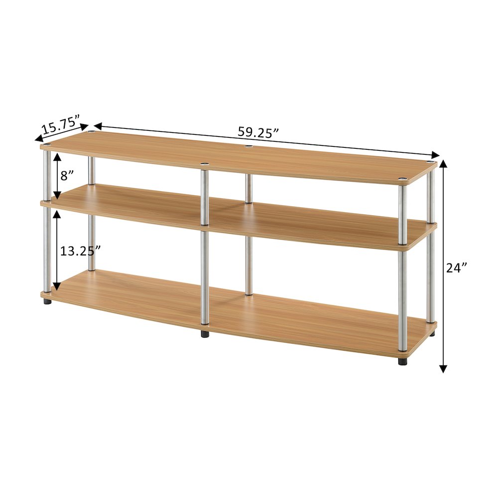 Designs2Go 3 Tier 60" TV Stand