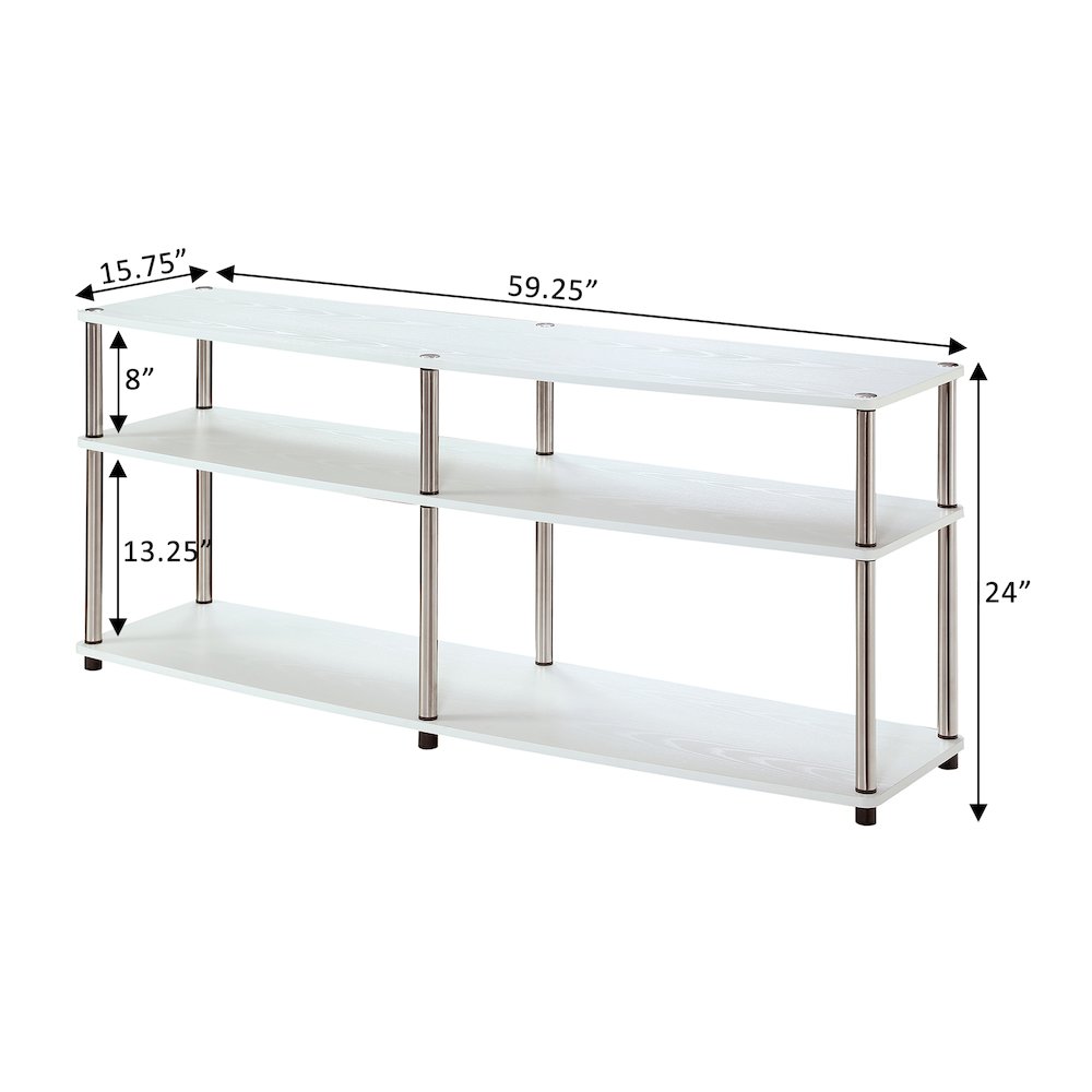 Designs2Go 3 Tier 60" TV Stand