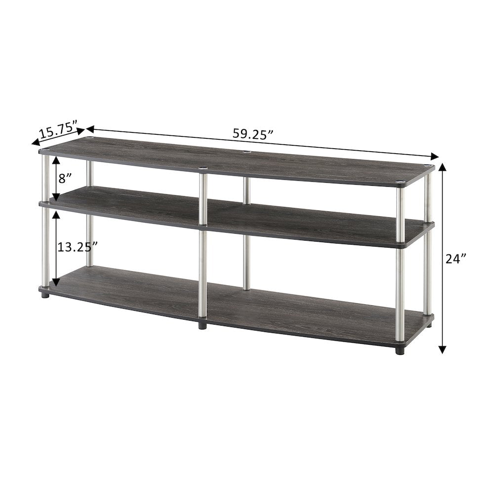 Designs2Go 3 Tier 60" TV Stand