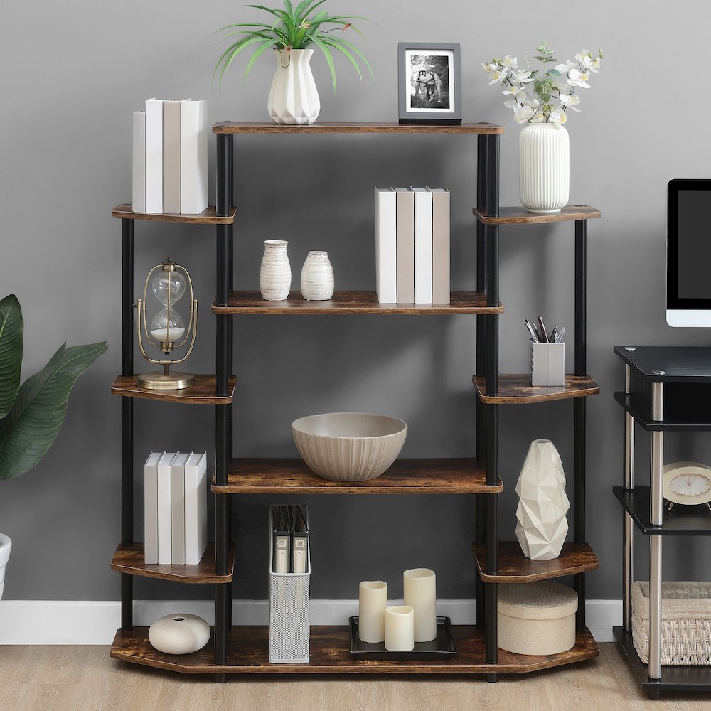 Designs2Go No Tools Wall Unit Bookshelf
