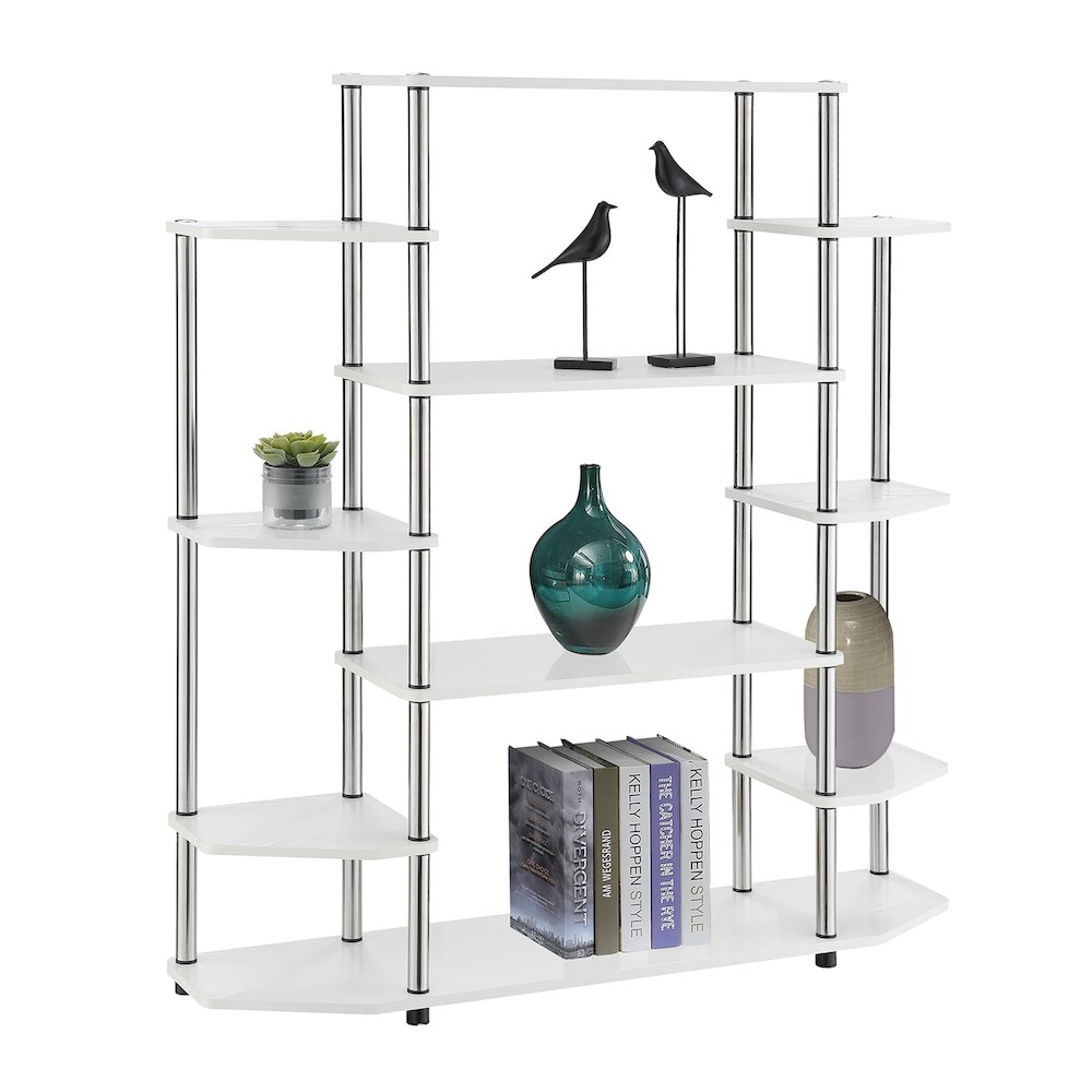 Designs2Go No Tools Wall Unit Bookshelf