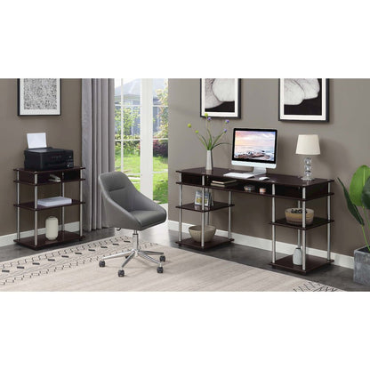 Designs2Go No Tools Printer Stand with Shelves