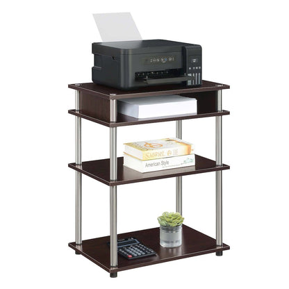 Designs2Go No Tools Printer Stand with Shelves