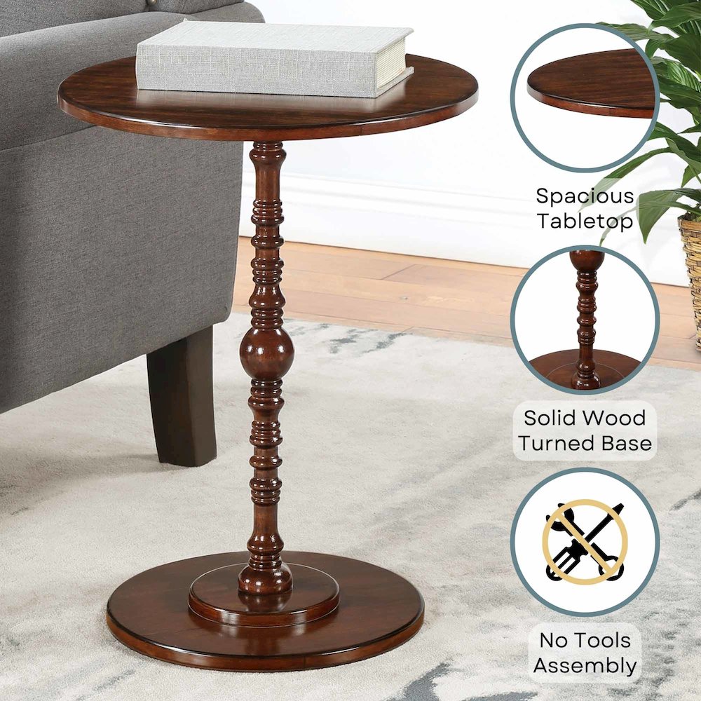Classic Accents Sanibel Beach Spindle Table