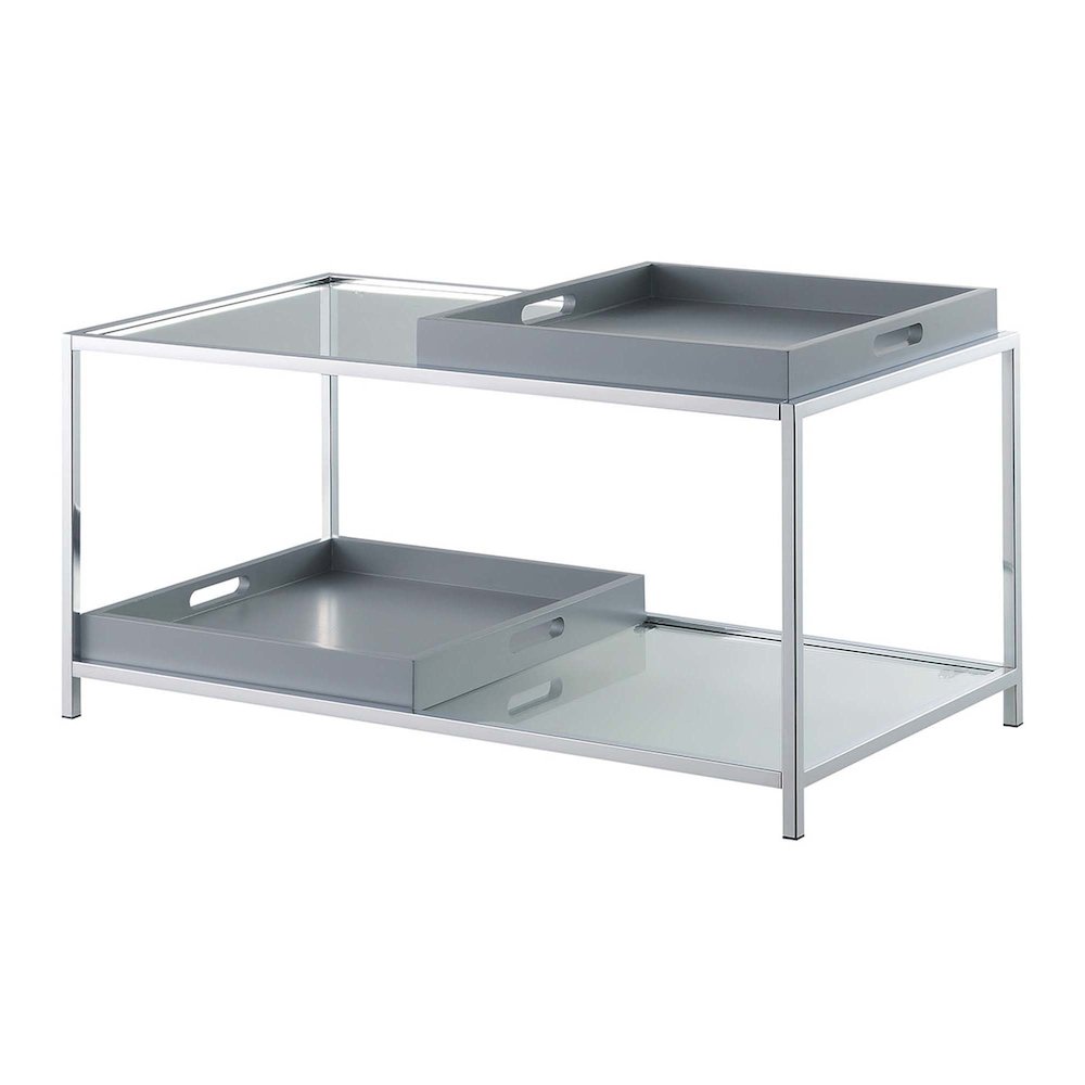 Palm Beach Coffee Table, Gray