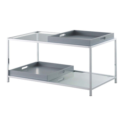 Palm Beach Coffee Table, Gray