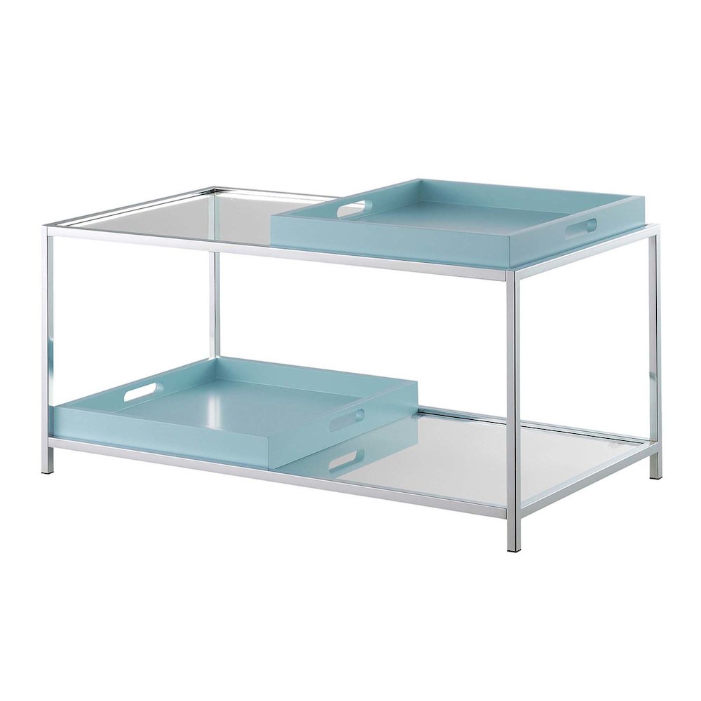 Palm Beach Coffee Table, Sea Foam