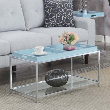 Palm Beach Coffee Table, Sea Foam