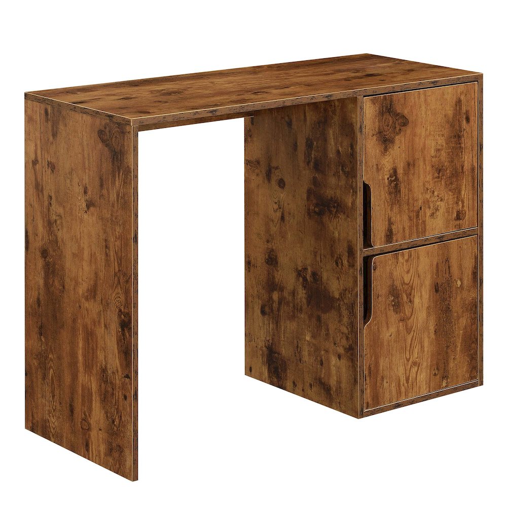 Designs2Go Student Desk with Storage Cabinets