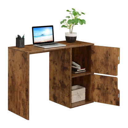Designs2Go Student Desk with Storage Cabinets
