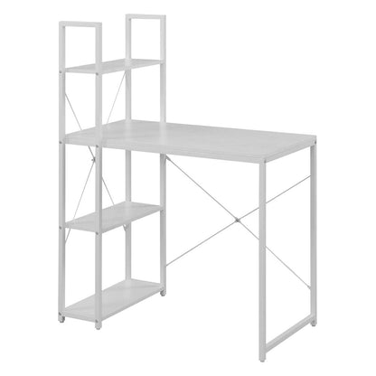 Designs2Go Office Workstation Desk with Shelves
