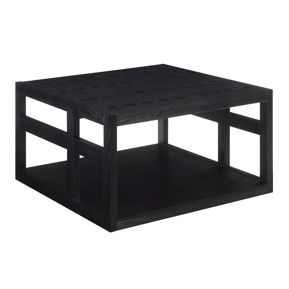 Monterey Square Coffee Table with Shelf