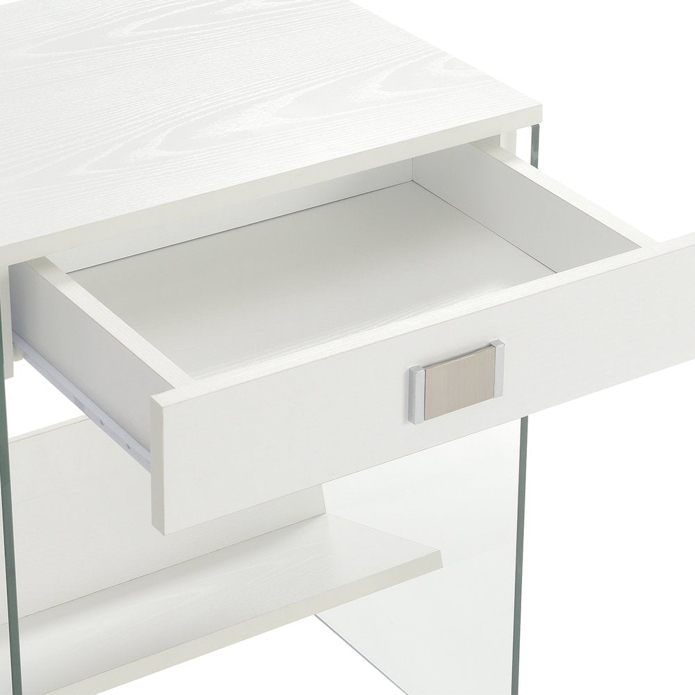 SoHo 1 Drawer End Table with Shelf