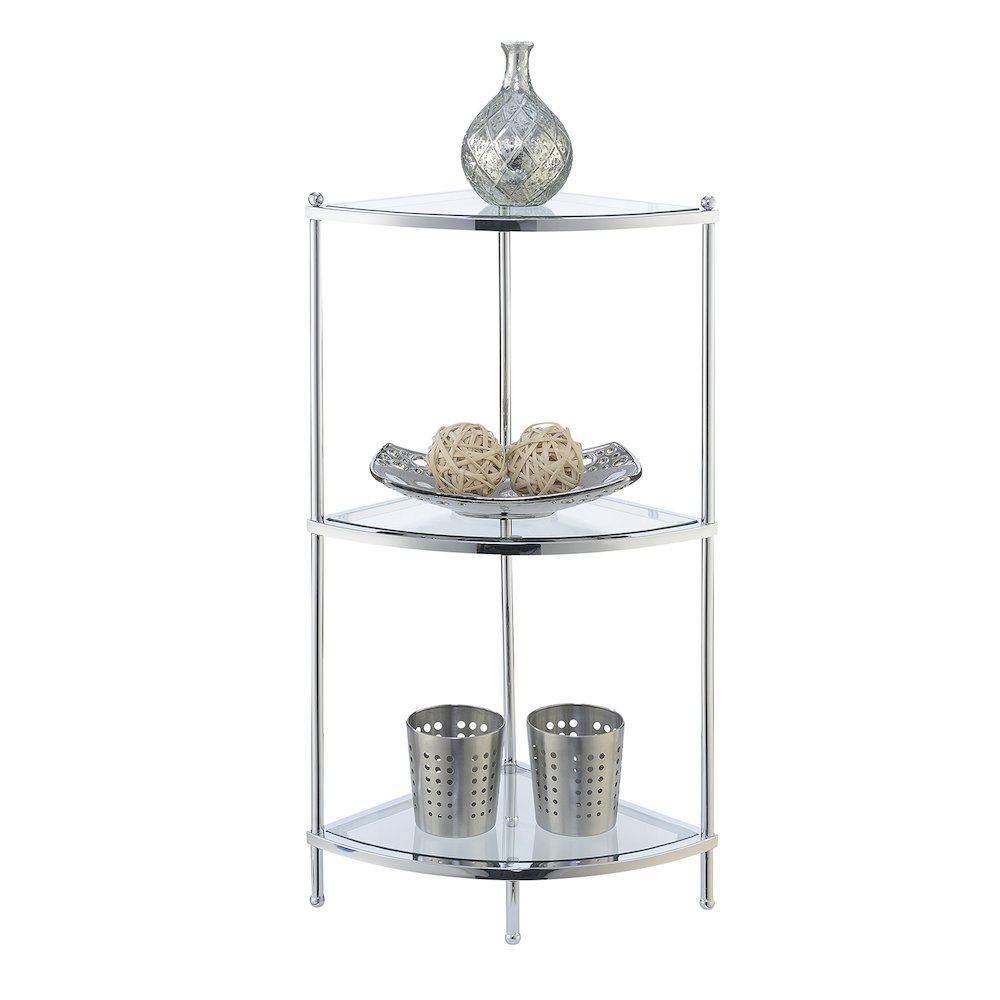 Royal Crest 3 Tier Corner Shelf