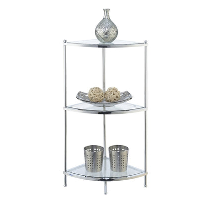 Royal Crest 3 Tier Corner Shelf