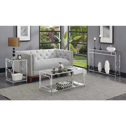 Omega Chrome Coffee Table