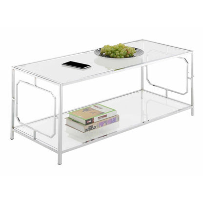 Omega Chrome Coffee Table