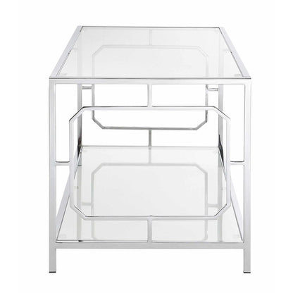 Omega Chrome Coffee Table