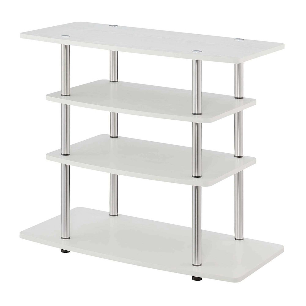 Designs2Go No Tools 37 inch Highboy 4 Tier TV Stand