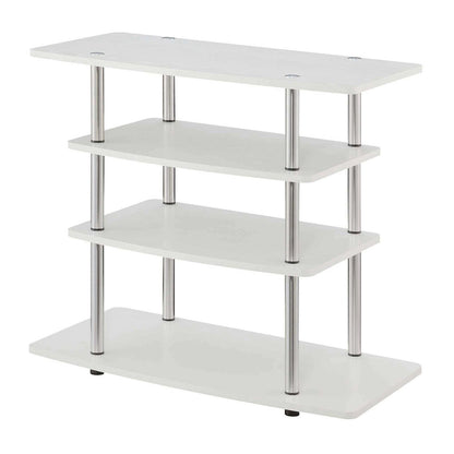 Designs2Go No Tools 37 inch Highboy 4 Tier TV Stand