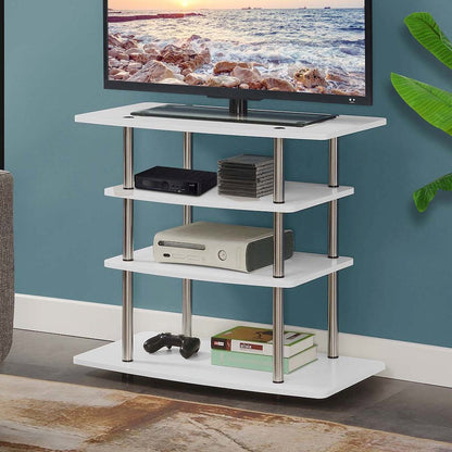 Designs2Go No Tools 37 inch Highboy 4 Tier TV Stand