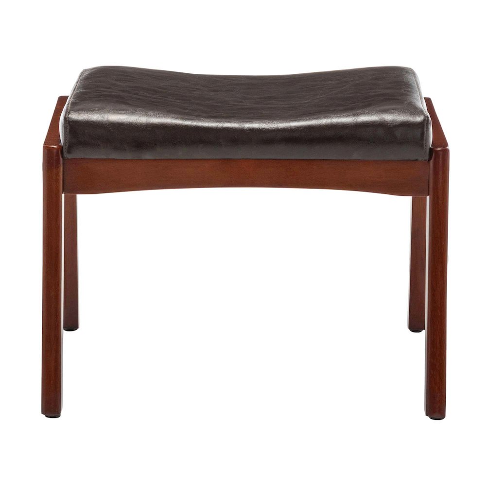Designs4Comfort Natalie Accent Ottoman Stool Espresso