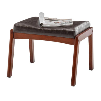 Designs4Comfort Natalie Accent Ottoman Stool Espresso