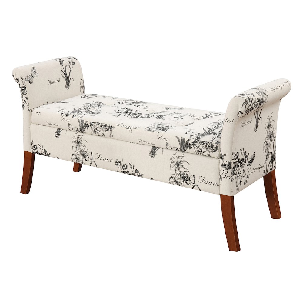 Designs4Comfort Garbo Entryway Storage Bench