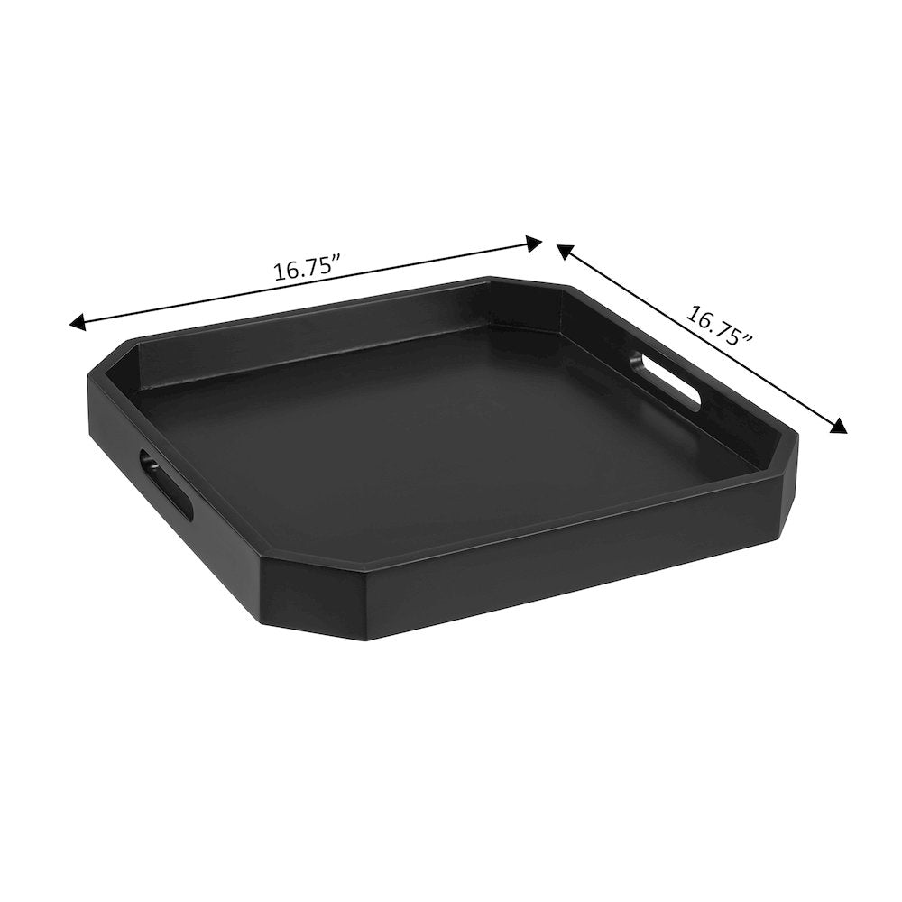 Palm Beach Geometric Decorative Serving Tray