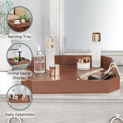 Palm Beach Geometric Decorative Serving Tray
