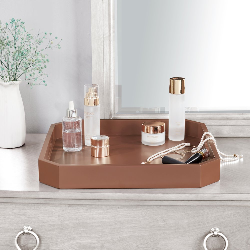 Palm Beach Geometric Decorative Serving Tray