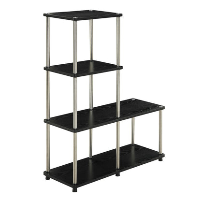 Designs2Go Multi Shelf "L" Bookshelf