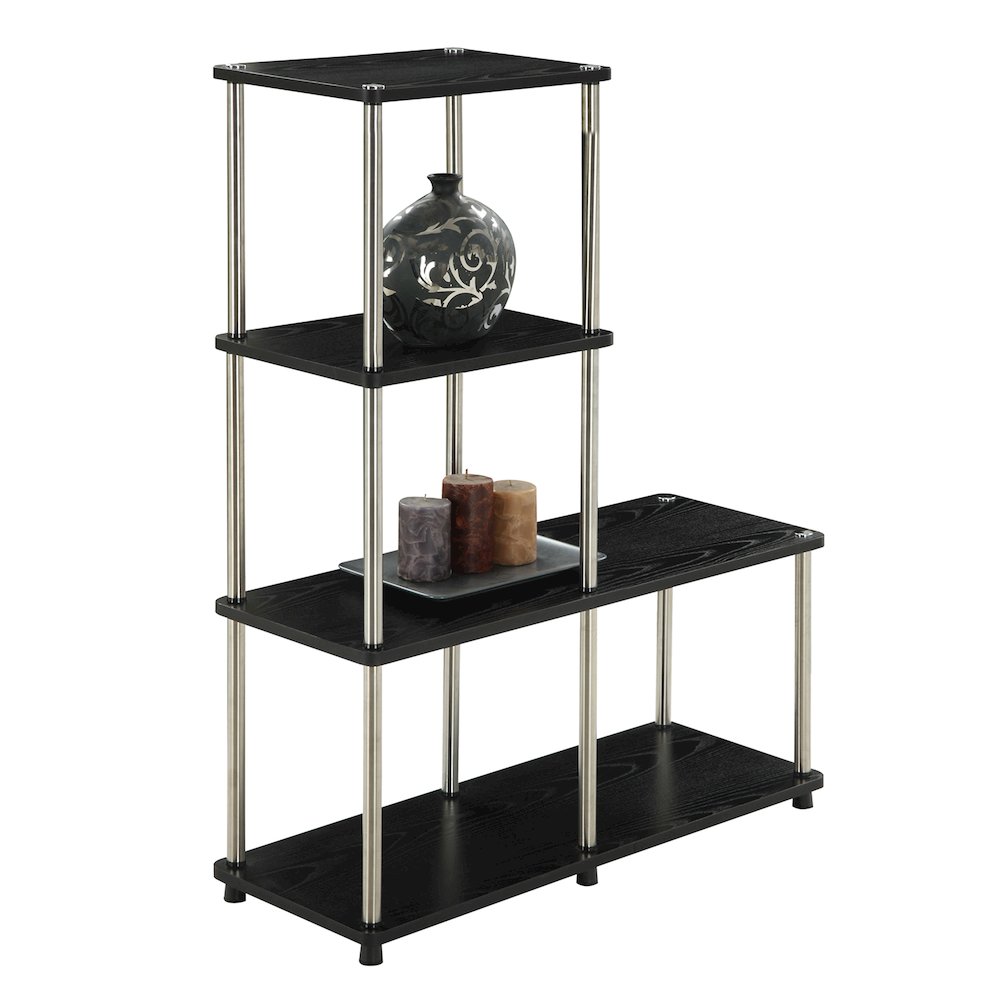 Designs2Go Multi Shelf "L" Bookshelf