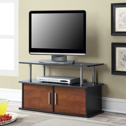 Designs2Go Deluxe 2 Door TV Stand with Cabinets