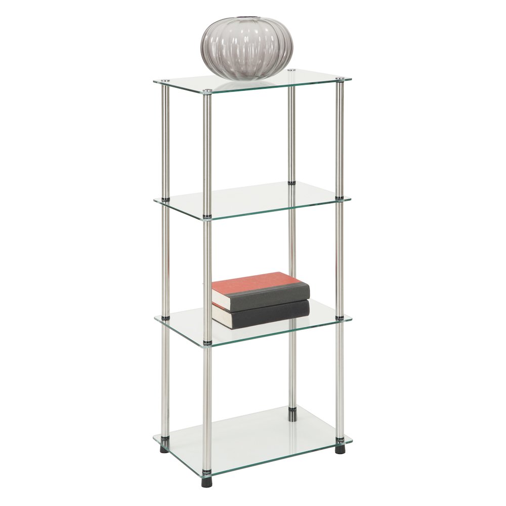 Designs2Go Classic Glass 4 Tier Tower