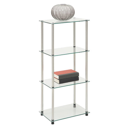 Designs2Go Classic Glass 4 Tier Tower