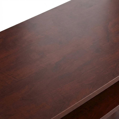 Wooden Student Desk With Melamine Veneer Surface And Stainless Steel Poles