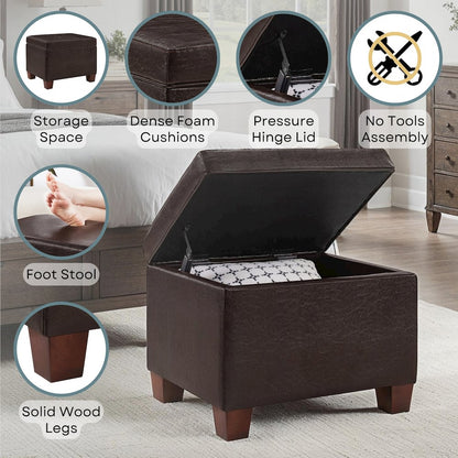 Madison Storage Ottoman