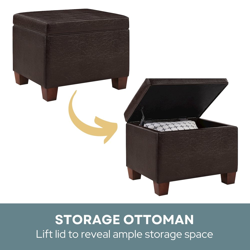 Madison Storage Ottoman