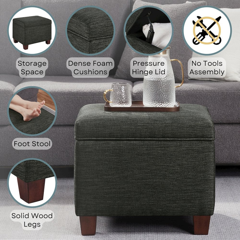 Madison Storage Ottoman